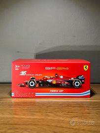 Ferrari SF24 Charles Leclerc Miami GP bburago 1/43