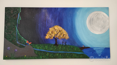 Quadro acrilico su tela