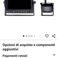 telecamera per camper camion auto in 12/24 wifi