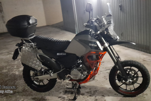 Una moto con doppia personalita