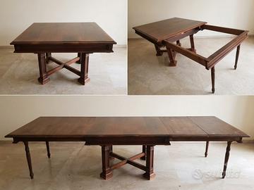 Tavolo legno massiccio prolungabile "900
