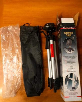 Treppiede fotocamera video Reporter Tripod 163