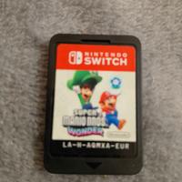 Schedina di Nintendo switch super Mario bros