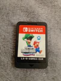 Schedina di Nintendo switch super Mario bros