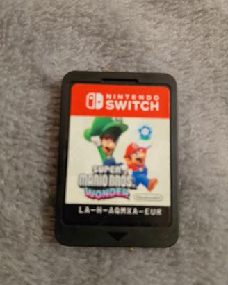Schedina di Nintendo switch super Mario bros
