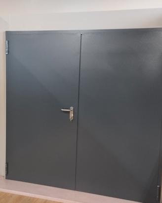 porta garage  doppia parete acciaio coibentata