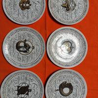 Piatto con segno zodiacale Fornasetti 