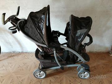 passeggino gemellare per bambini 