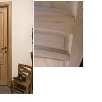 porte legno massello grezze o verniciate