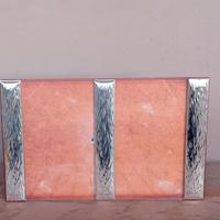 Cornice in argento