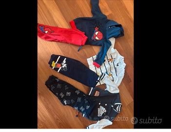 vestiti da un anno a 2/3 anni maschio