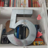 Numeri Seletti 5 e 3, in alluminio
