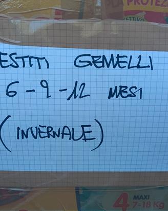 Lotto bambini da 0 a 12 mesi