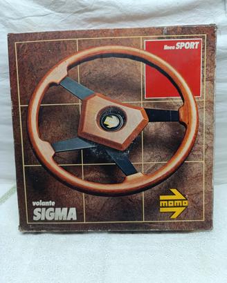 Sterzo auto il legno