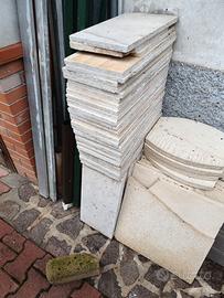 Lastre di marmo 25X50x0.20