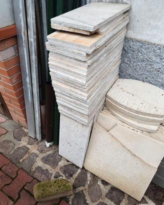 Lastre di marmo 25X50x0.20