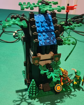Lego Castle 6054 Forestmen's Hideout Vintage 1988