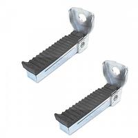 Coppia poggiapiedi posteriori per bici e ciclomoto