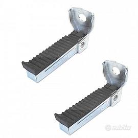 Coppia poggiapiedi posteriori per bici e ciclomoto