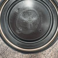 bidone in plastica ermetico 