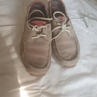 Scarpe sportive in camoscio 