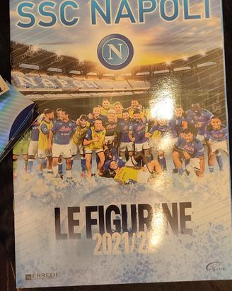 Set ed album calciatori Erredi Napoli 2021/2022