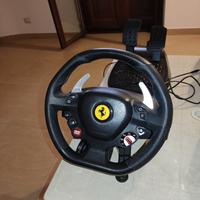 sterzo, e pedali marca Ferrari per PlayStation 4