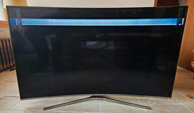 Tv Samsung Curve 78 pollici con schermo rotto