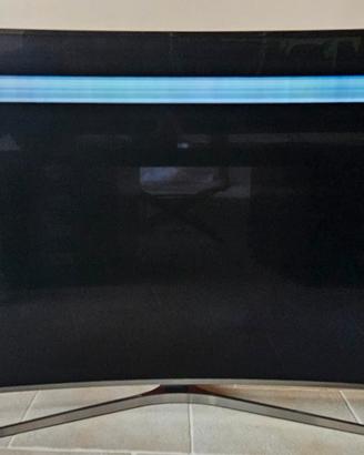 Tv Samsung Curve 78 pollici con schermo rotto