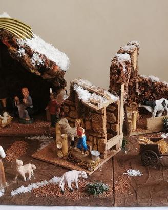 Presepe completo cm 93 x 42
