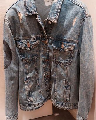 Giubbotto jeans unisex , tg L
