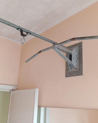 Barra per trazioni con gancio per sacco box