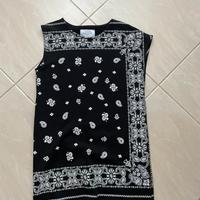 Vestito Gaëlle Paris nero e bianco