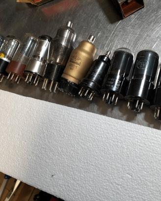 Lotto 12 Valvole d'Epoca 6V6GT Tipo 80 ABC1 FIVRE