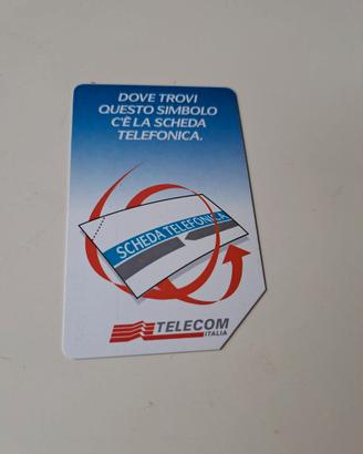 Scheda telefonica Telecom