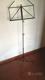 Leggio musicale nero