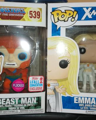 Funko Pop Beast Man Emma Frost Figures NUOVE
