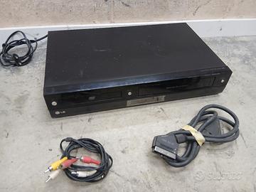 videoregistratore lg lettore vhs e dvd