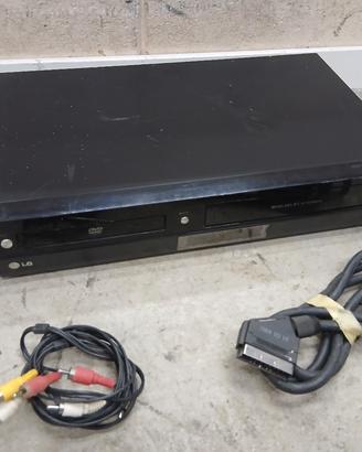 videoregistratore lg lettore vhs e dvd