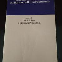 modelli istituzionali e riforma della costituzione