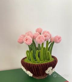 Vaso di tulip di scovolini