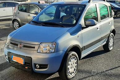 Fiat panda 4x4 climbing 