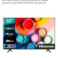 Smart tv 50”