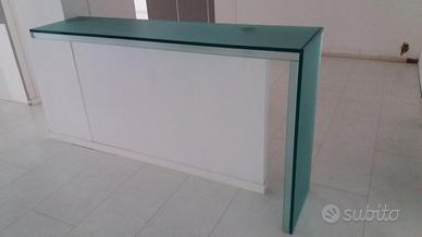 mensola sneck in cristallo