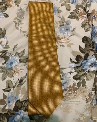 Cravatta Oro Andrew's Ties Made in Italy Usata