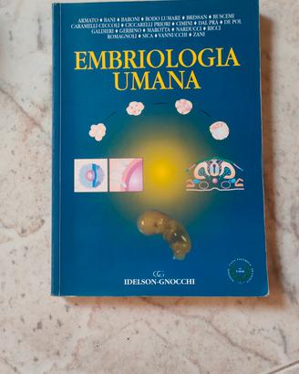Embriologia umana idelson gnocchi
