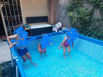 piscina da giardino misure 2.60x1.60 profondità 65