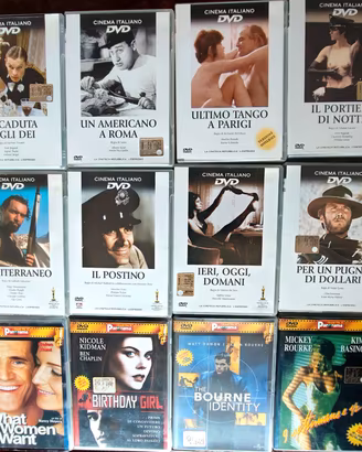 DVD e VHS film cult originali