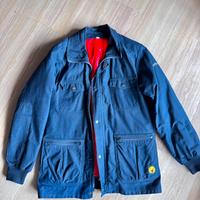 Giacca blu con piumino sfoderabile vintage