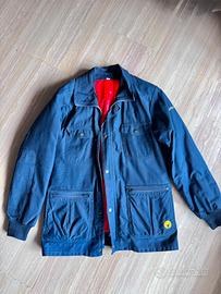 Giacca blu con piumino sfoderabile vintage